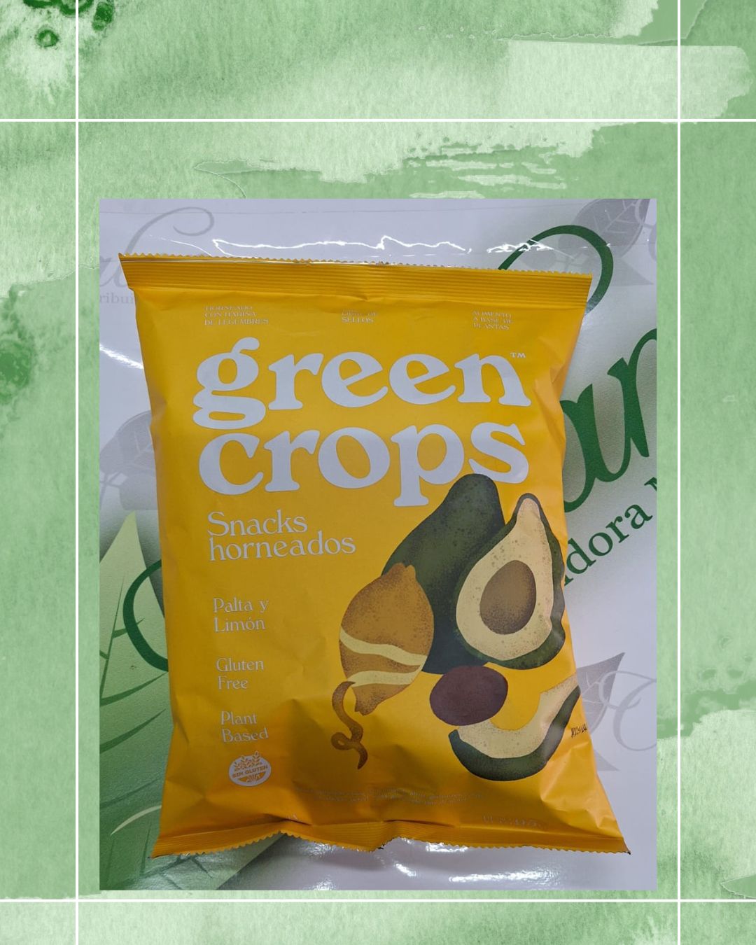 GREEN CROPS SNACK PALTA 95 GRS