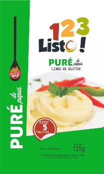 123 Listo PURE DE PAPAS 125 grs