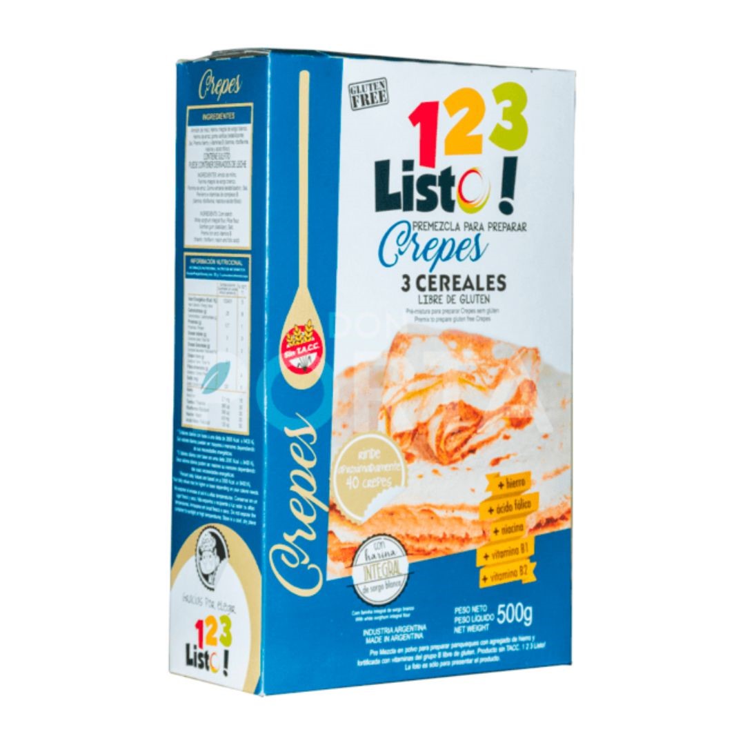 123 Listo CREPES 500 grs