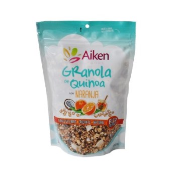 Aiken GRANOLA DE QUINOA CON NARANJA 300 grs