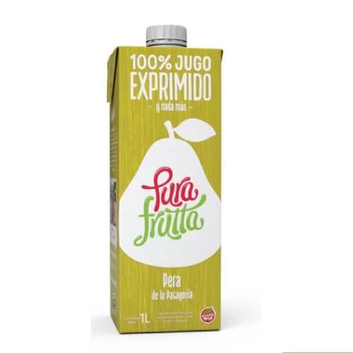 PURA FRUTTA JUGO PERA Y LIMON 1 LT