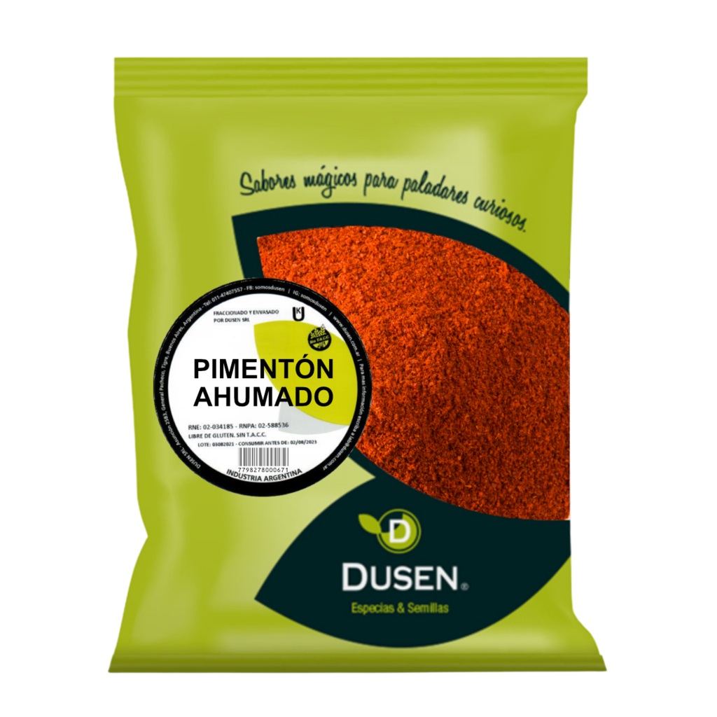 DUSEN PIMENTON AHUMADO 1 KG