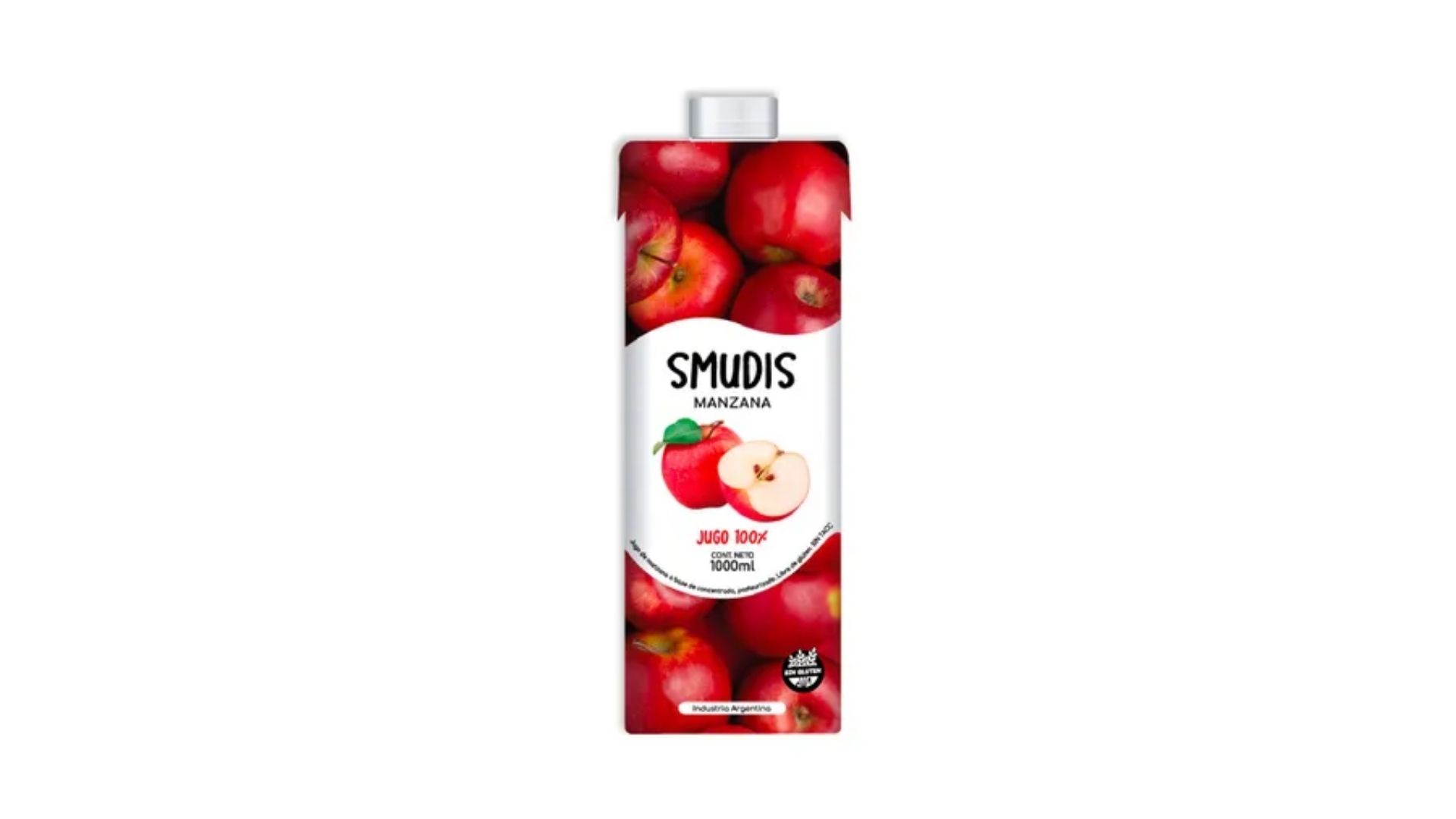 SMUDIS JUGO MANZANA 1 LT