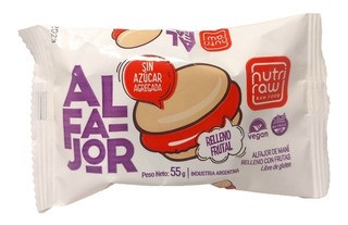 NUTRI RAW ALFAJOR S/A MANI FRUTAL 50 GRS