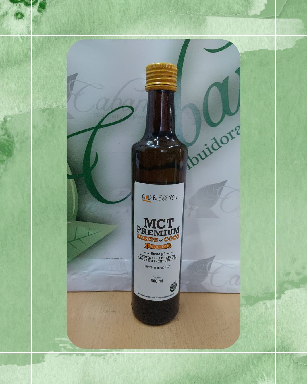 GOD BLESS YOU MCT 500 ML