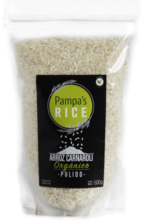 PAMPAS RICE ARROZ CARNAROLI PULIDO 500 GRS