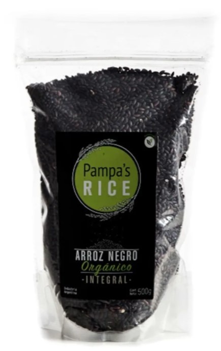PAMPAS RICE ARROZ NEGRO INTEGRAL 500 GRS