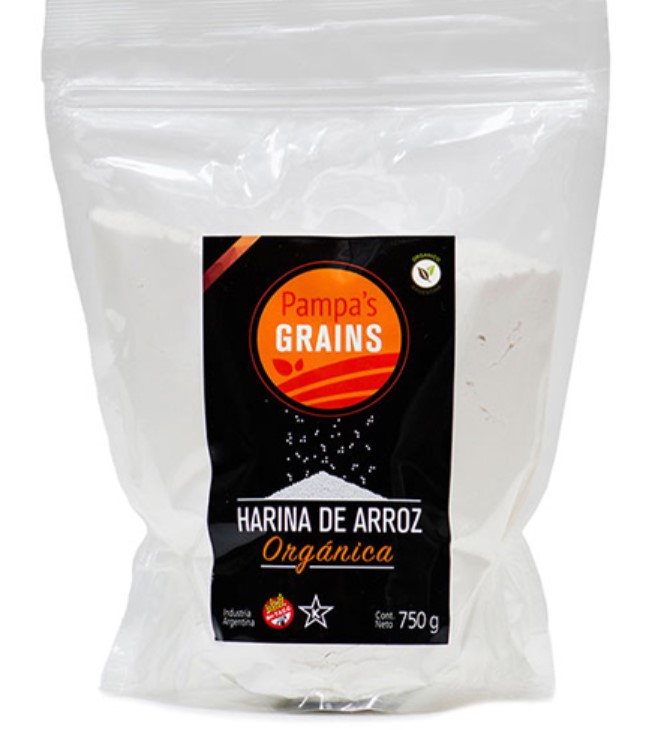 PAMPAS RICE HARINA ARROZ PULIDO 500 GRS
