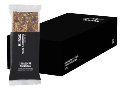 MUECAS PASAS Y ARANDANOS 16 UNID