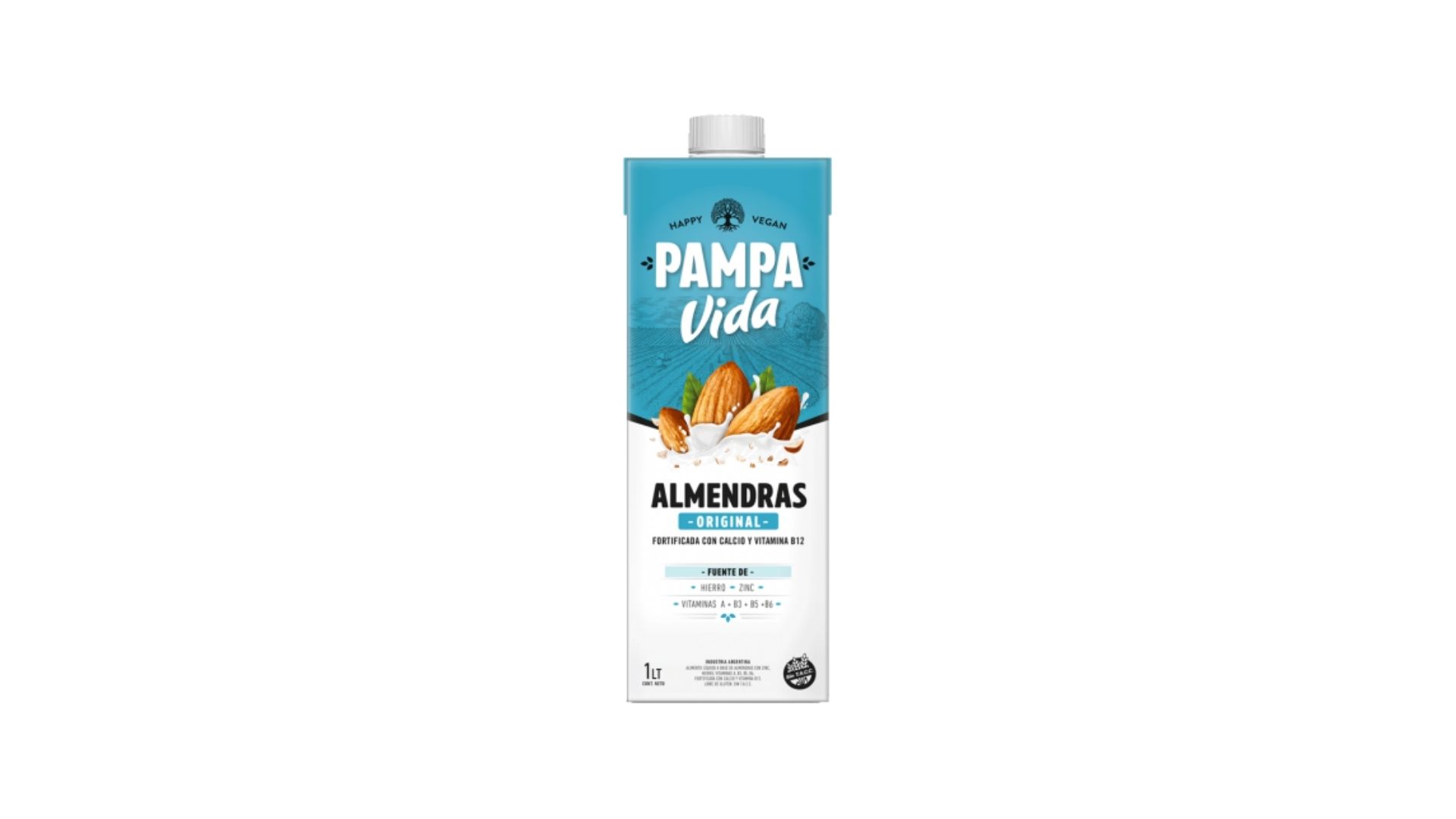 PAMPA VIDA LECHE DE ALMENDRAS 1 LTS