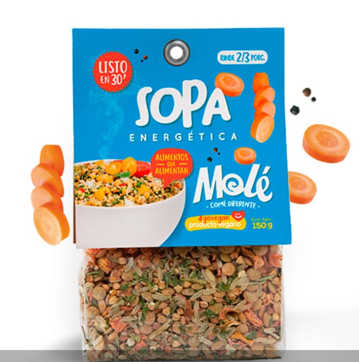 MOLE SOPA ENERGETICA 150 GRS