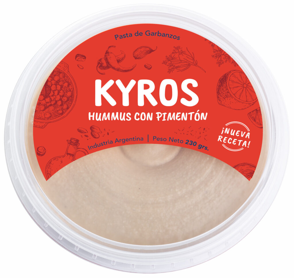 VIVET KYROS HUMMUS PICANTE 230 GRS