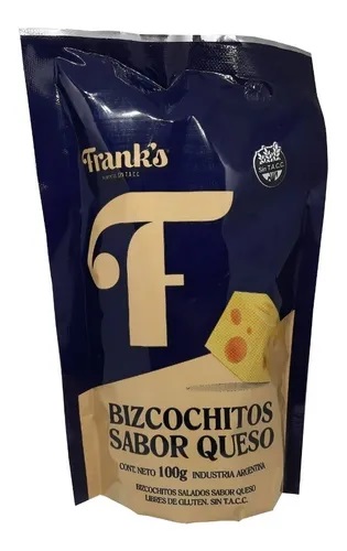 FRANKS BIZCOCHITOS QUESO 100 GRS