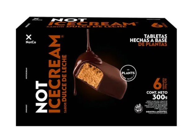 NOTCO TABLETA DULCE DE LECHE 300 GRS