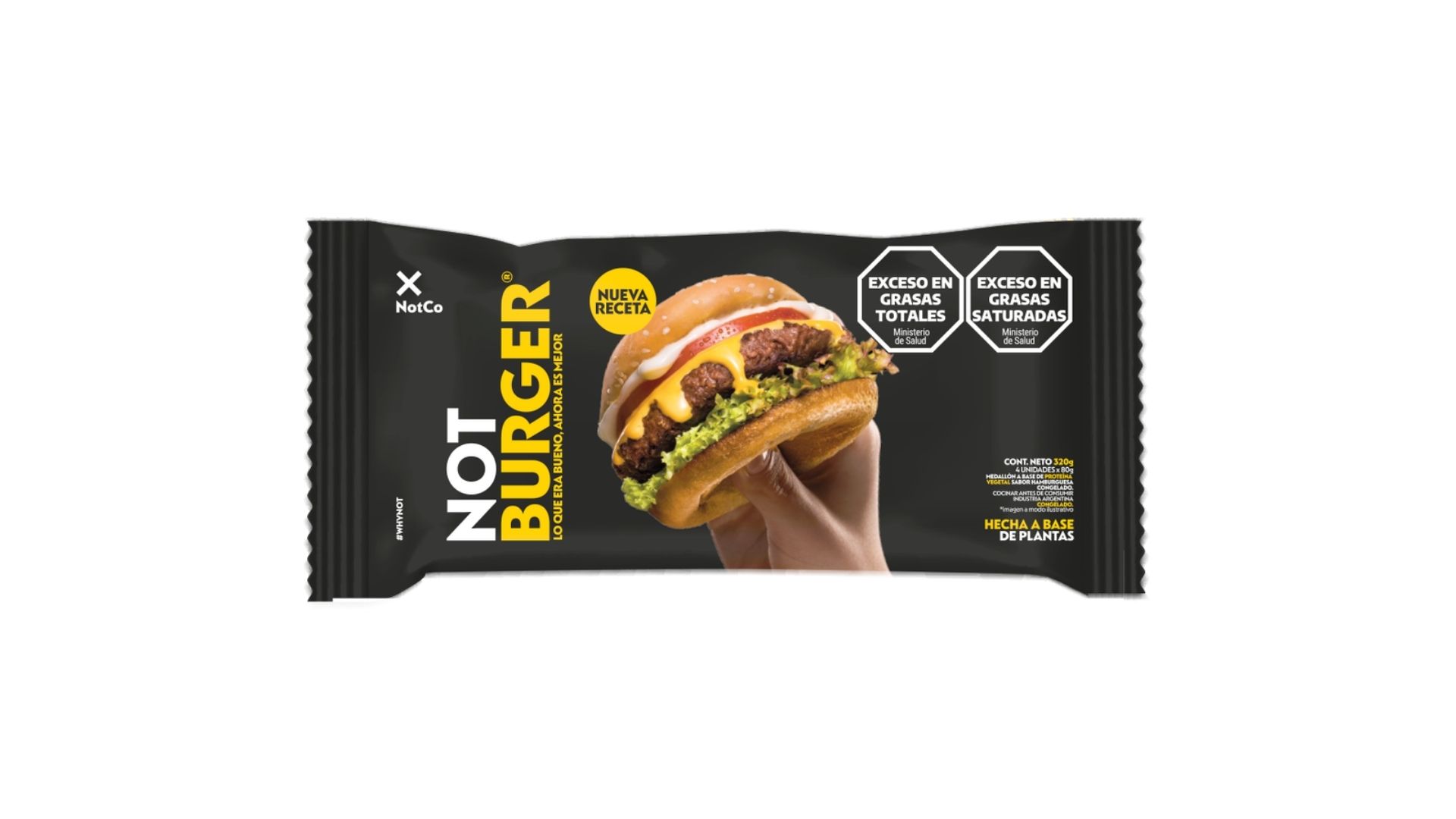 NOTCO BURGER 4 UNID 320 GRS