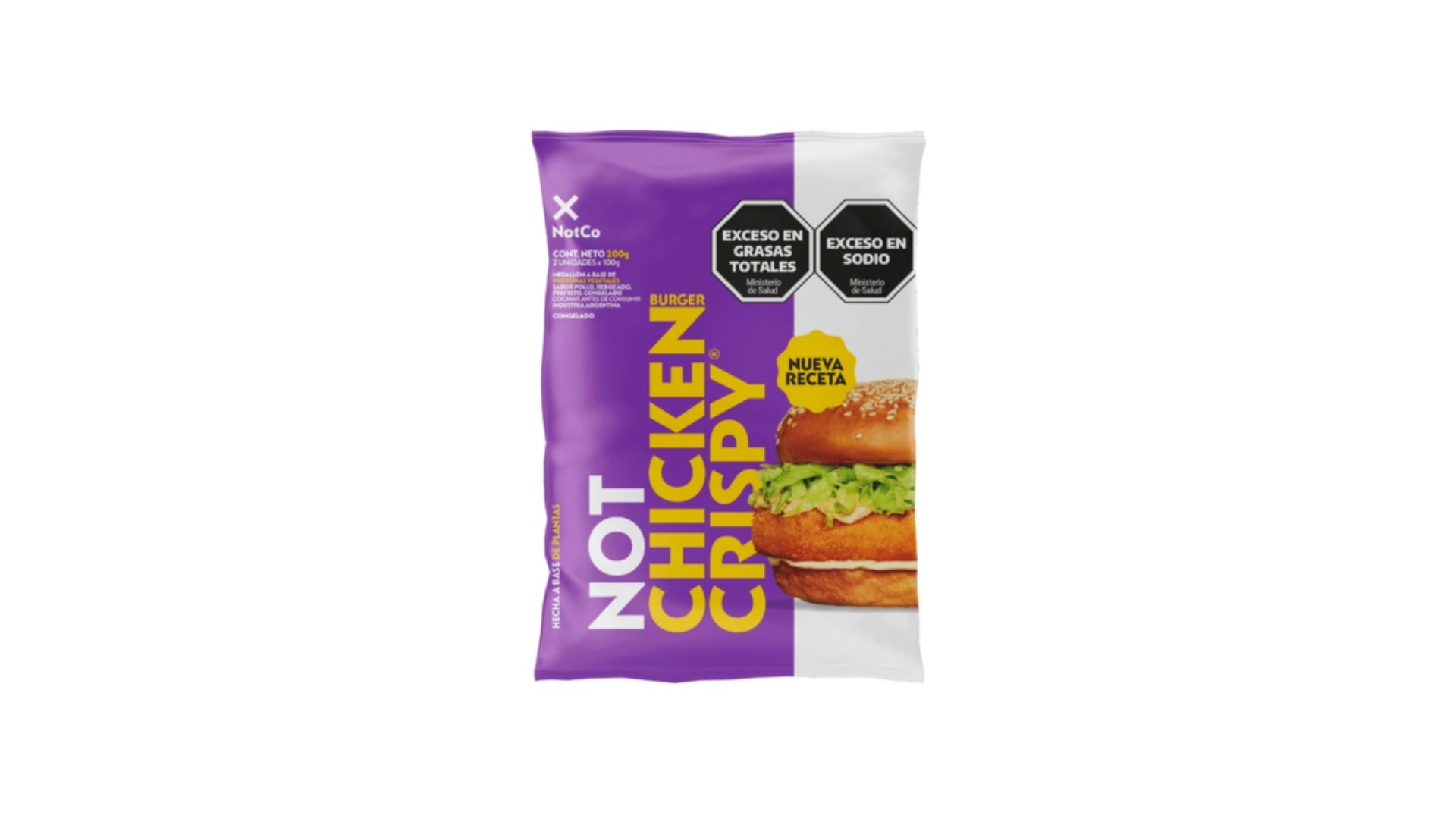 NOTCO CHICKEN CRISPY BURGER X 2