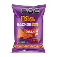 KETSAL NACHOS CHILE Y LIMON 70 GRS