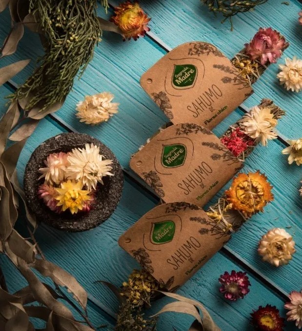 SAGRADA MADRE SAHUMO DE FLORES CHICO