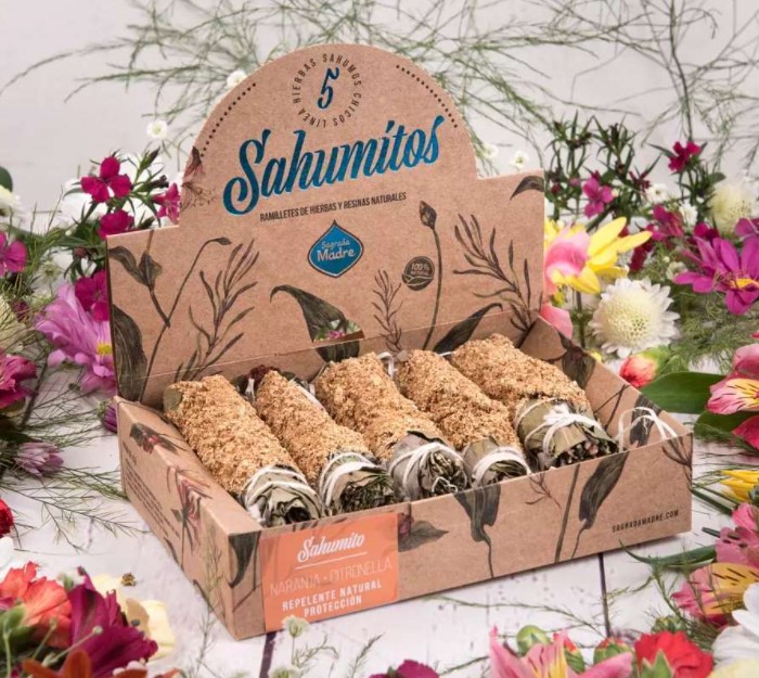 SAGRADA MADRE SAHUMITOS CAJA X5 NARANJA CITRONELLA