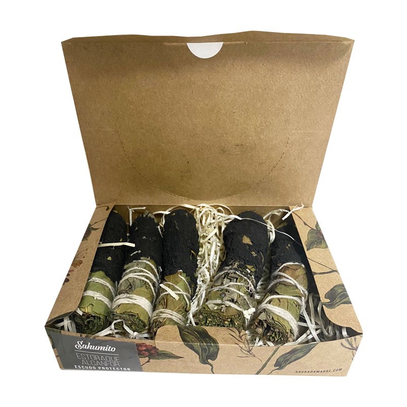 SAGRADA MADRE SAHUMITOS CAJA X5 ESTORAQUE ALCANFOR
