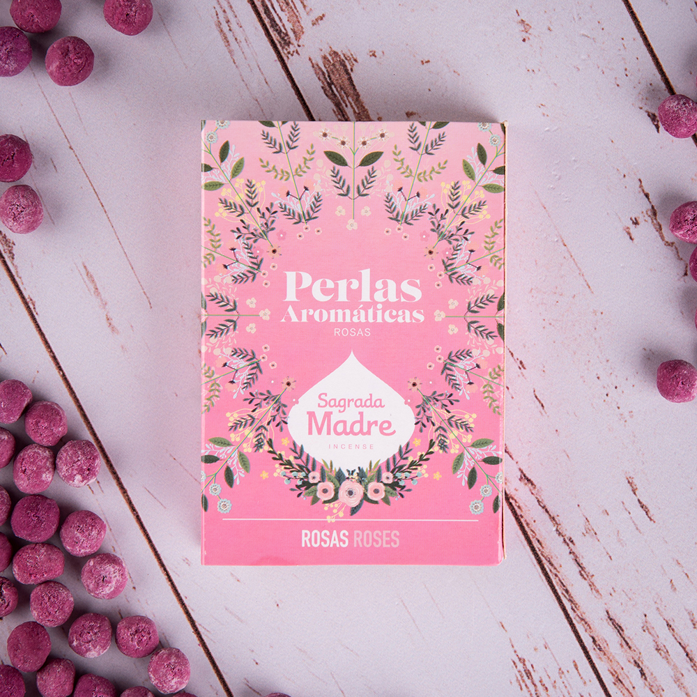 SAGRADA MADRE PERLAS AROMATICAS ROSA
