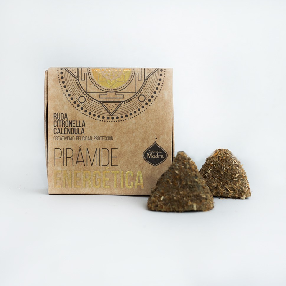 SAGRADA MADRE PIRAMIDE ENERGETICA X4 CITRONELLA