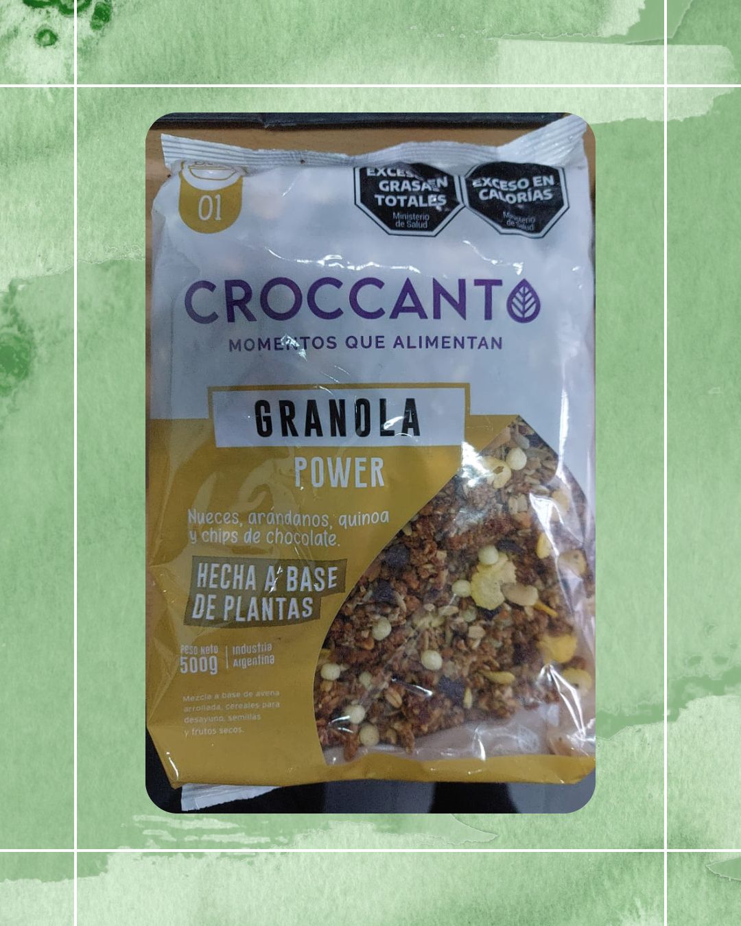 CROCCANTO GRANOLA POWER 500 GRS