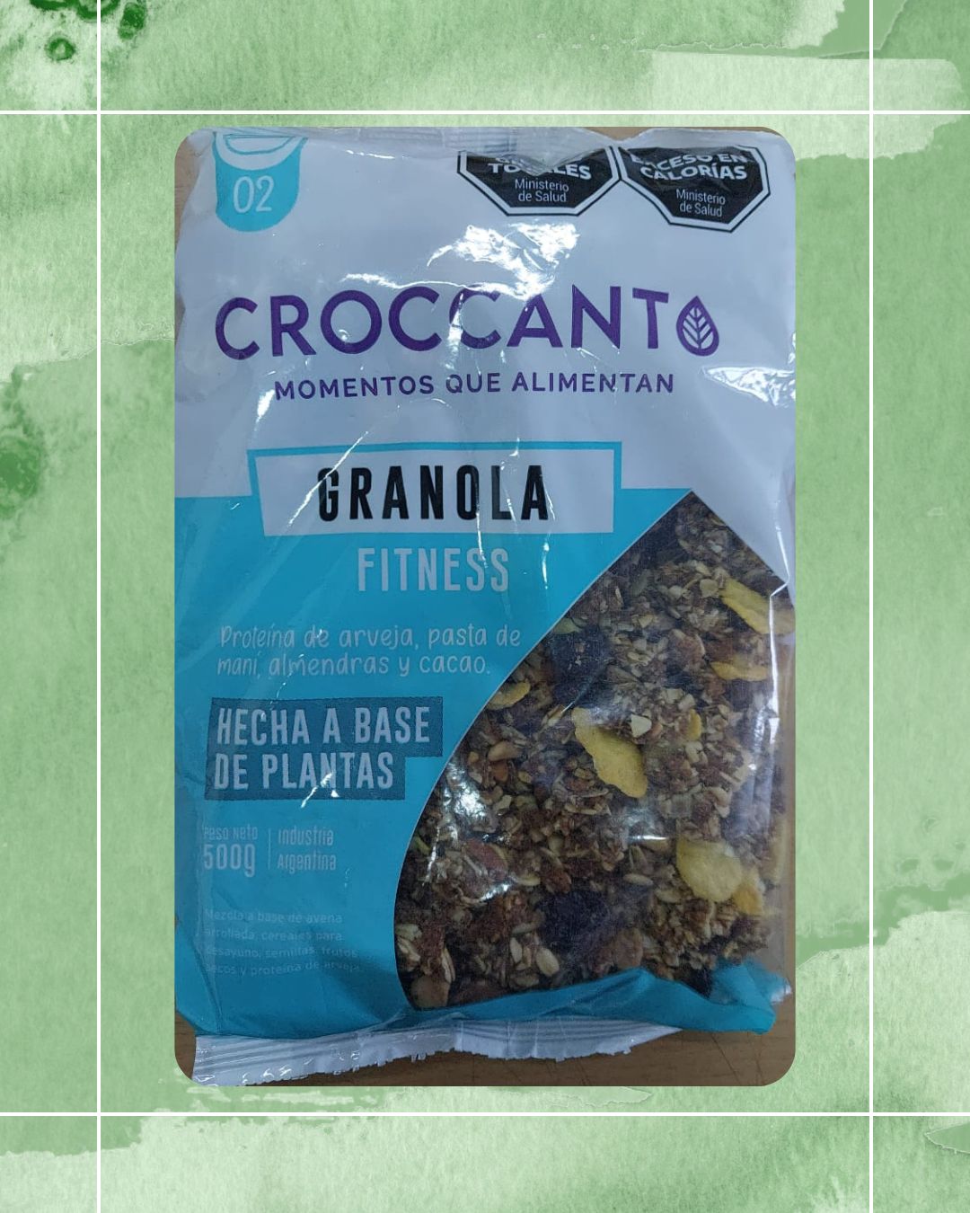 CROCCANTO GRANOLA FITNESS 500 GRS