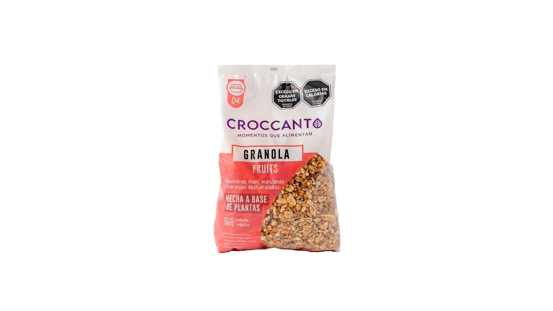 CROCCANTO GRANOLA FRUITS 500 GRS