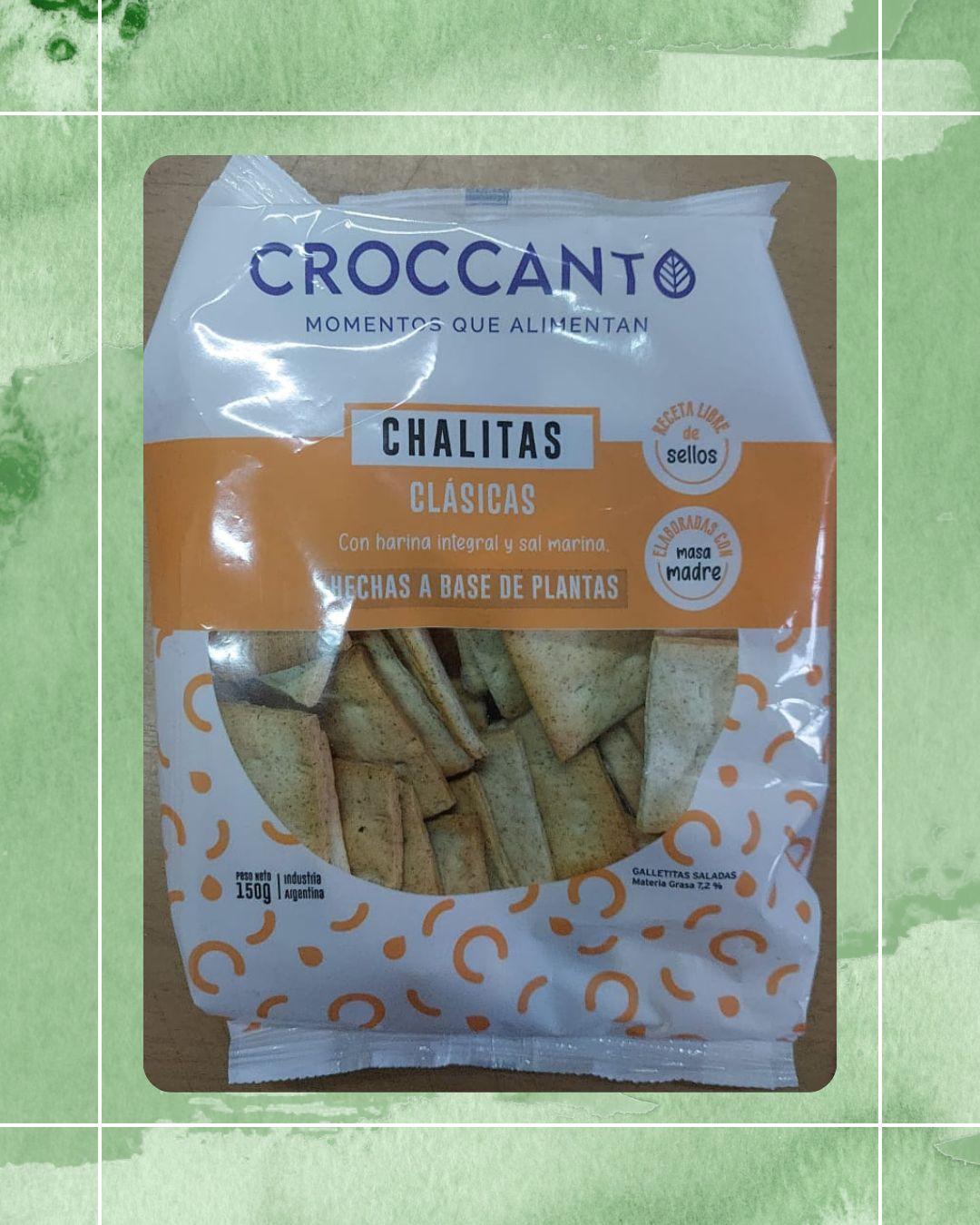 CROCCANTO CHALITAS CLASICAS 150 GRS
