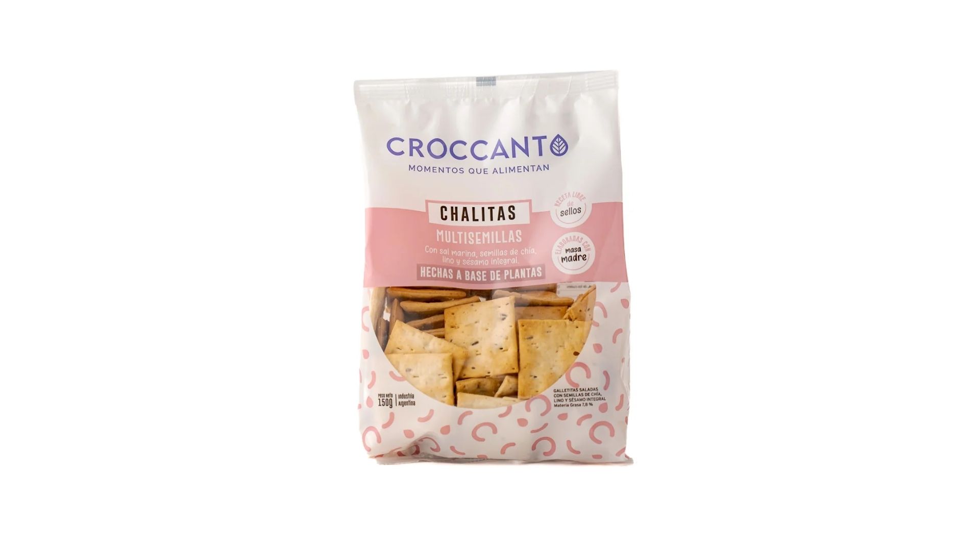 CROCCANTO CHALITAS MULTISEMILLAS 150 GRS