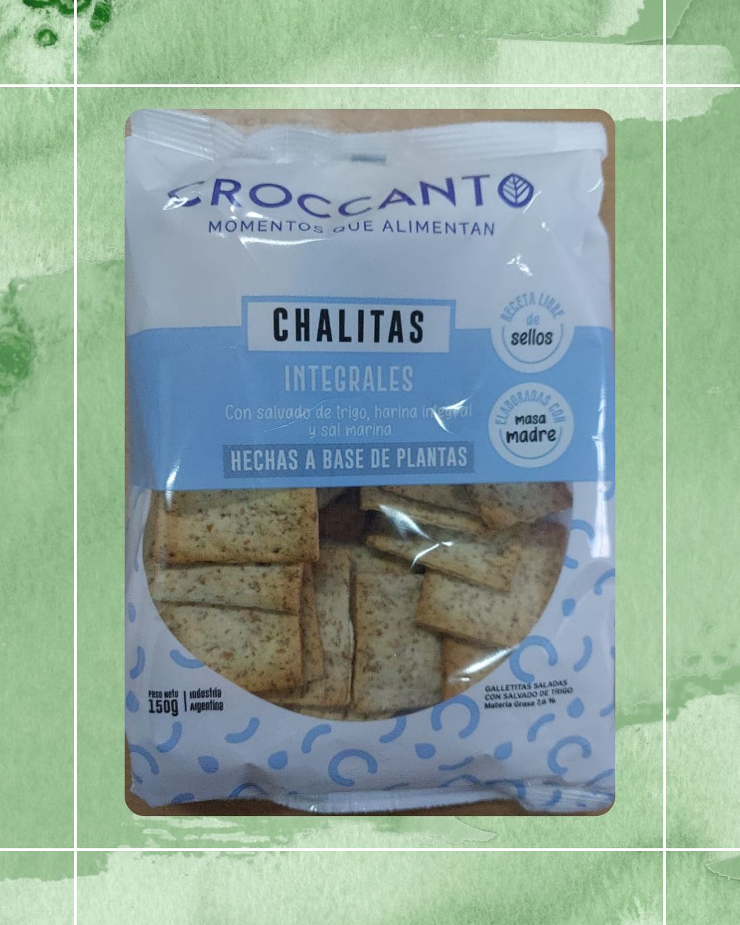 CROCCANTO CHALITAS INTEGRALES 150 GRS