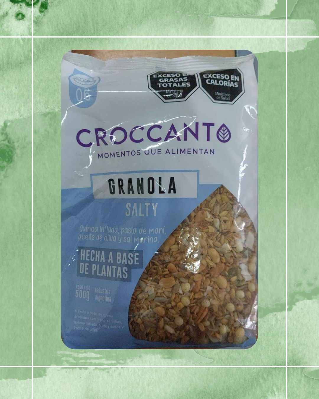 CROCCANTO GRANOLA SALTY 500 GRS