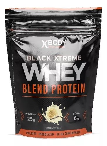 X-BODY WHEY PROTEIN VAINILLA BLACK EXTREME 2 LBS