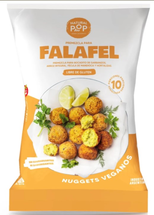 NATURAL POP FALAFEL 200 GRS