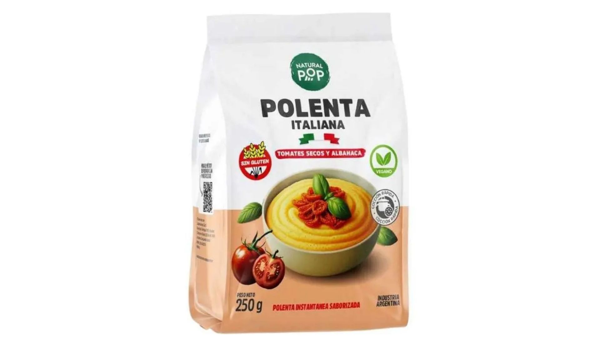 NATURAL POP POLENTA ITALIANA 250 GRS
