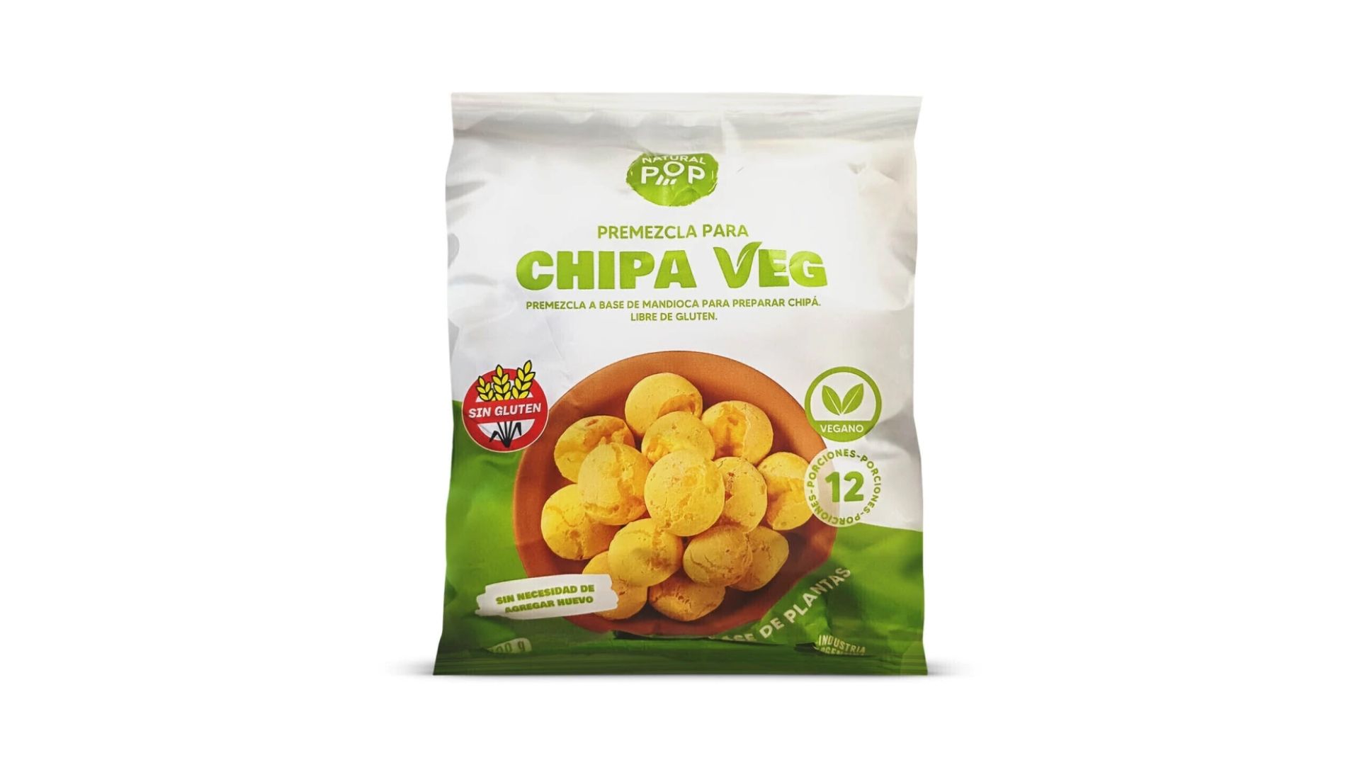 NATURAL POP CHIPA VEG 200 GRS