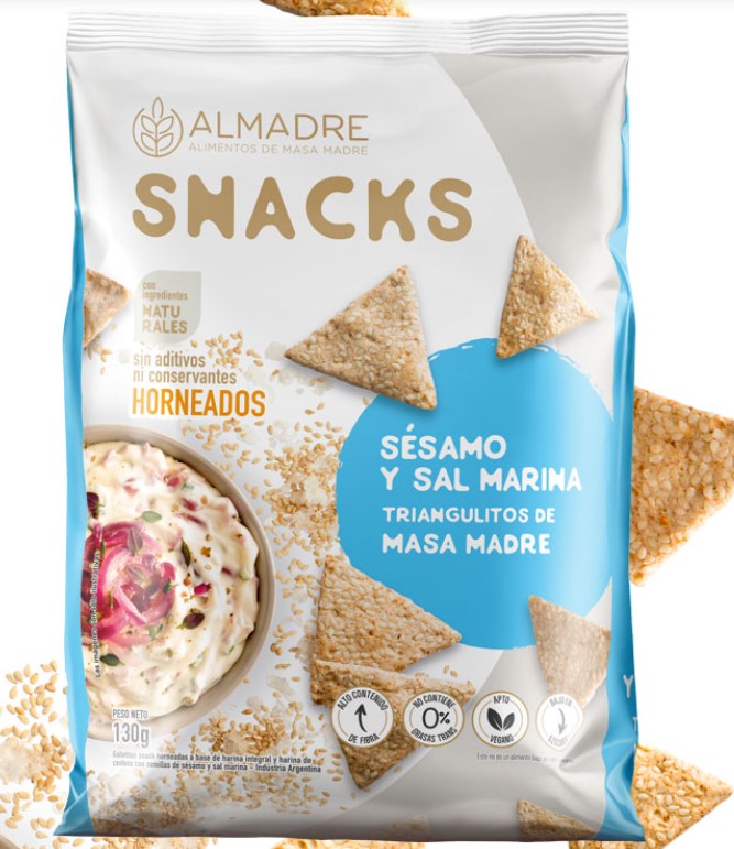 ALMADRE SNACK SESAMO 130 GRS