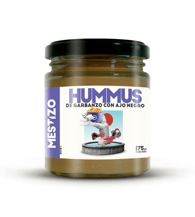 MESTIZO HUMMUS AJO NEGRO 175 GRS