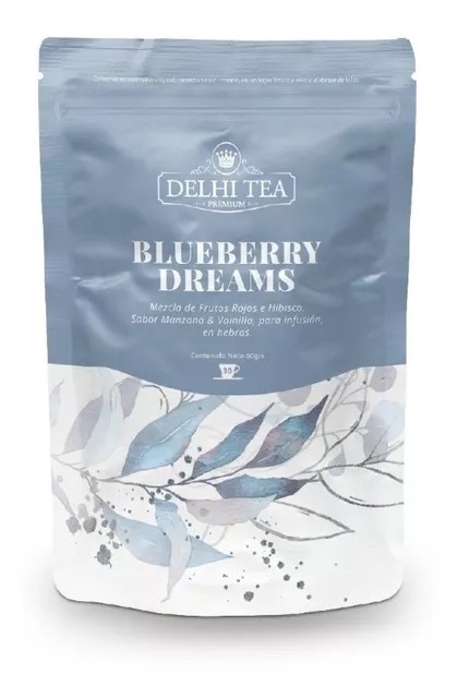 DELHI TEA BLUEBERRY DREAMS LATA 40 GRS