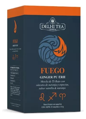 DELHI TEA FUEGO 20 SAQ
