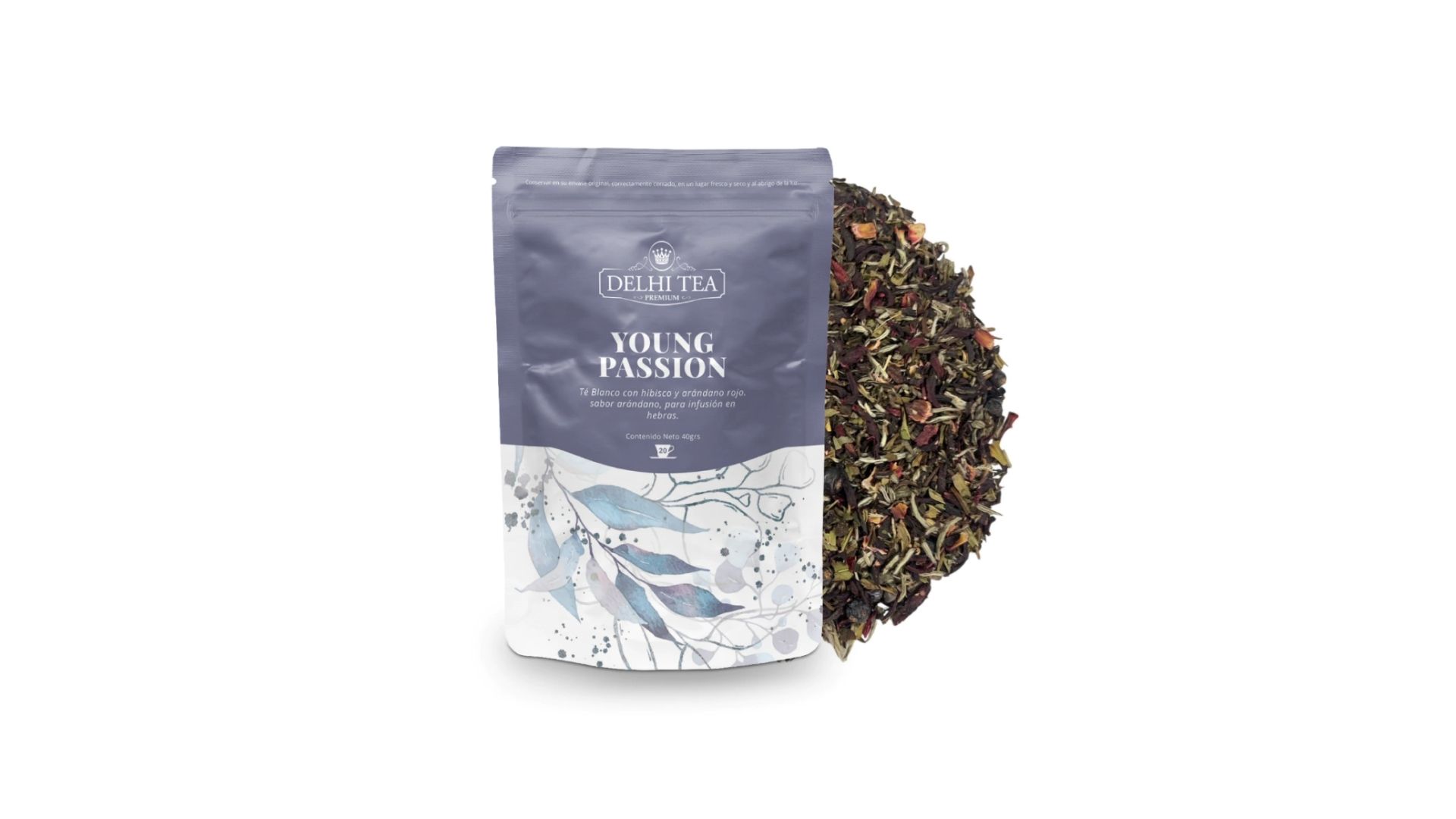 DELHI TEA YOUNG PASSION DOYPACK 40 GRS