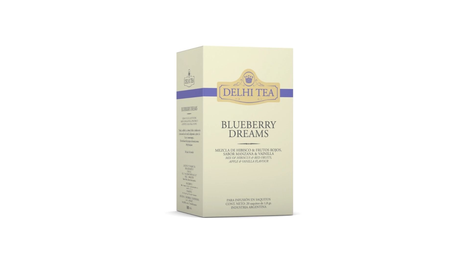 DELHI TEA BLUEBERRY DREAMS 20 SAQ