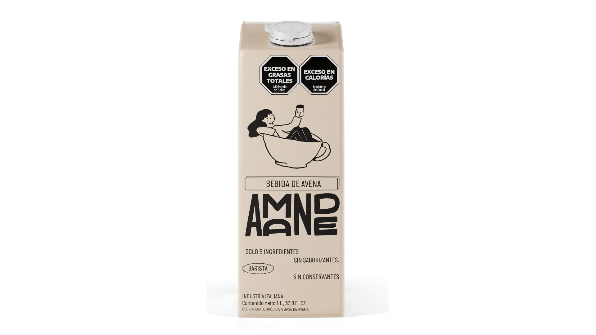 AMANDE BEBIBA DE AVENA 1 LT