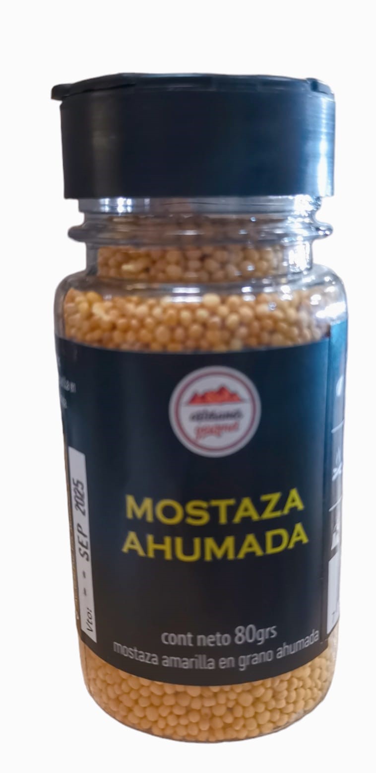 MAYADEVI ARTESANOS MOSTAZA AHUMADA 80 GRS