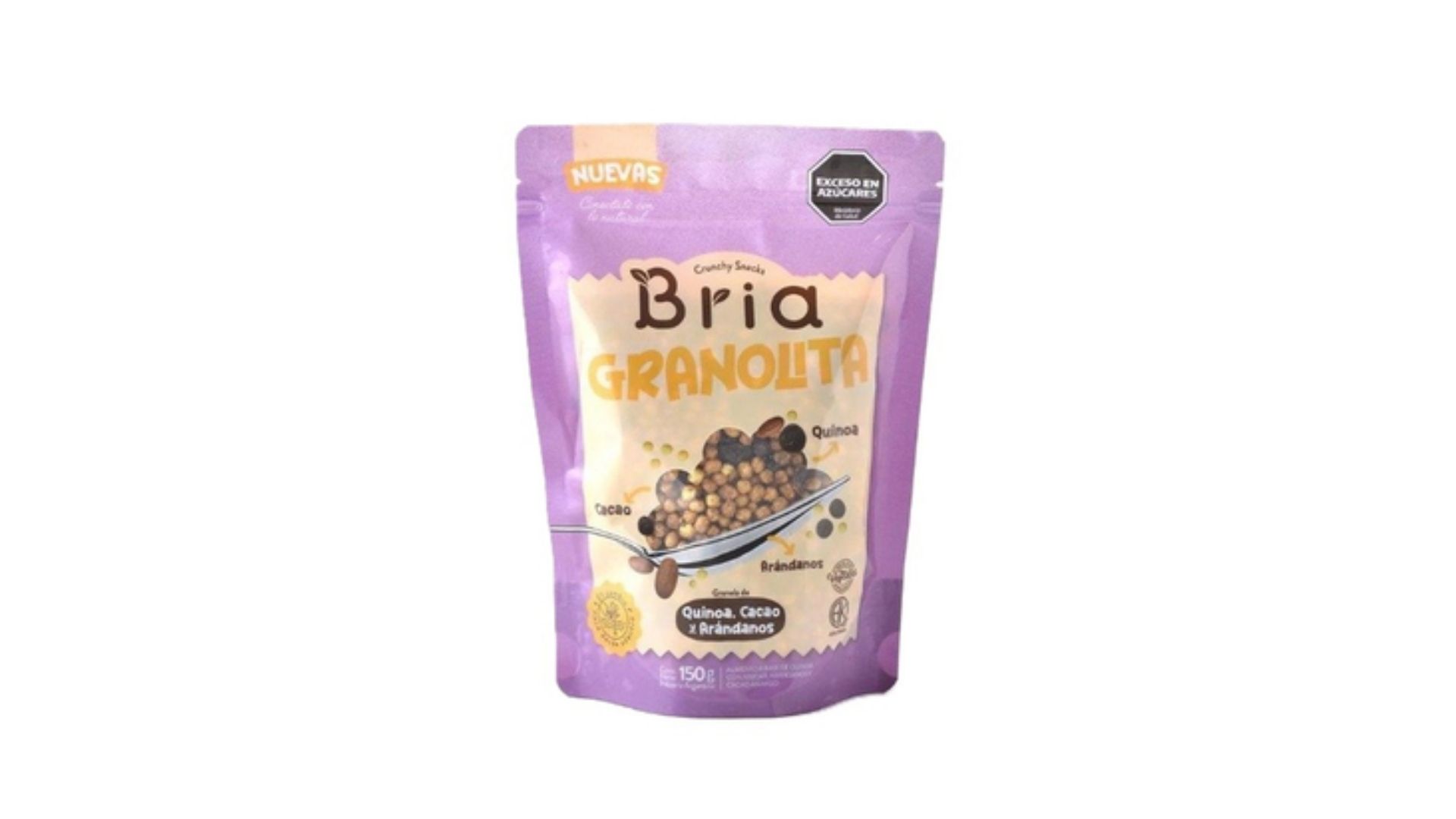 BRIA GRANOLITA QUINOA, CACAO Y ARANDANOS 150 GRS