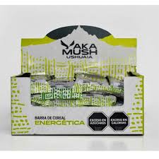 YAKAMUSH BARRA DE CEREAL ENERGETICA 16 UNID