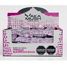YAKAMUSH BARRA DE CEREAL TRIGO SARRACENO 16 UNID