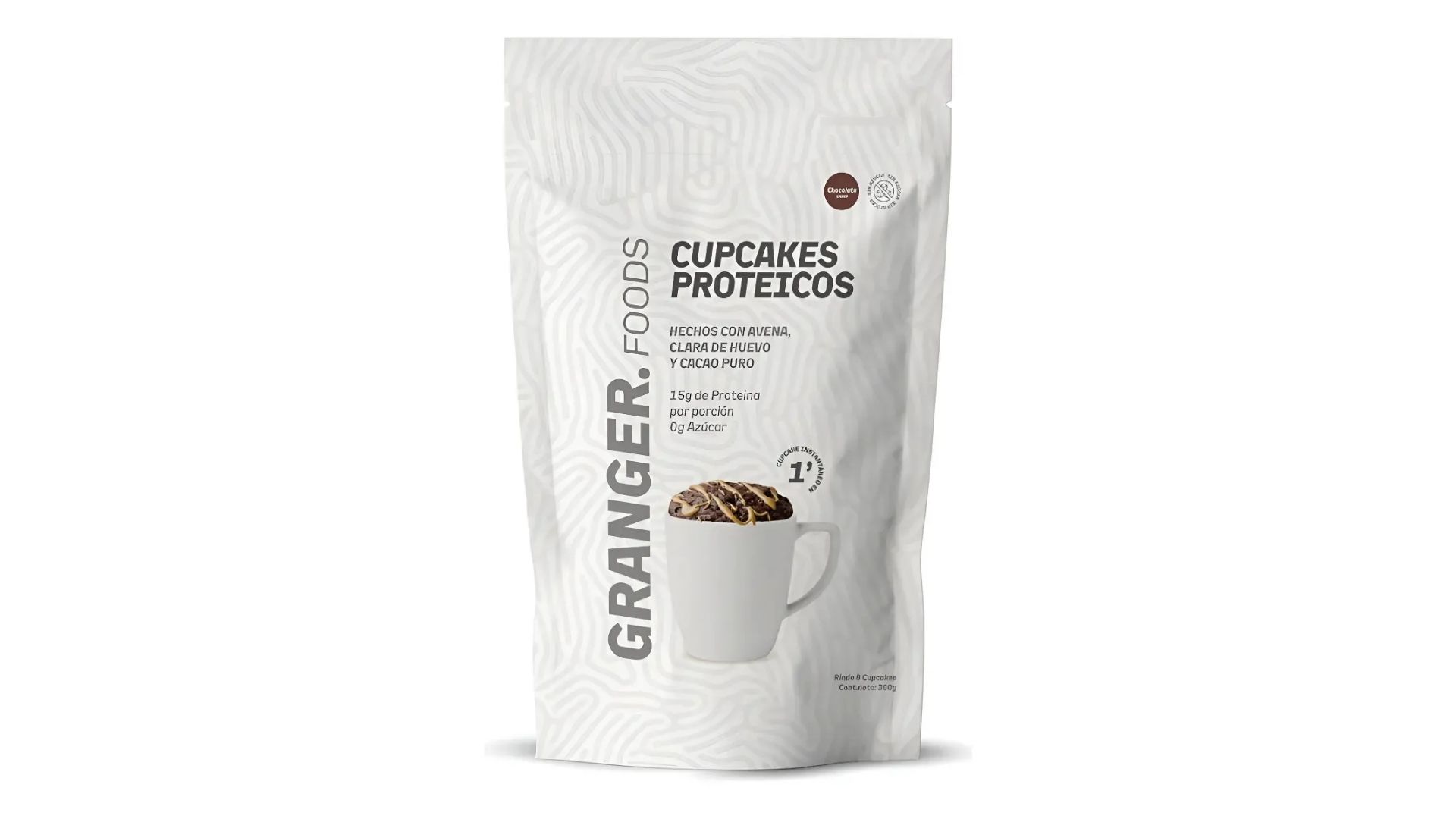 GRANGER CUPCAKES PROTEICOS CHOCOLATE 360 GRS