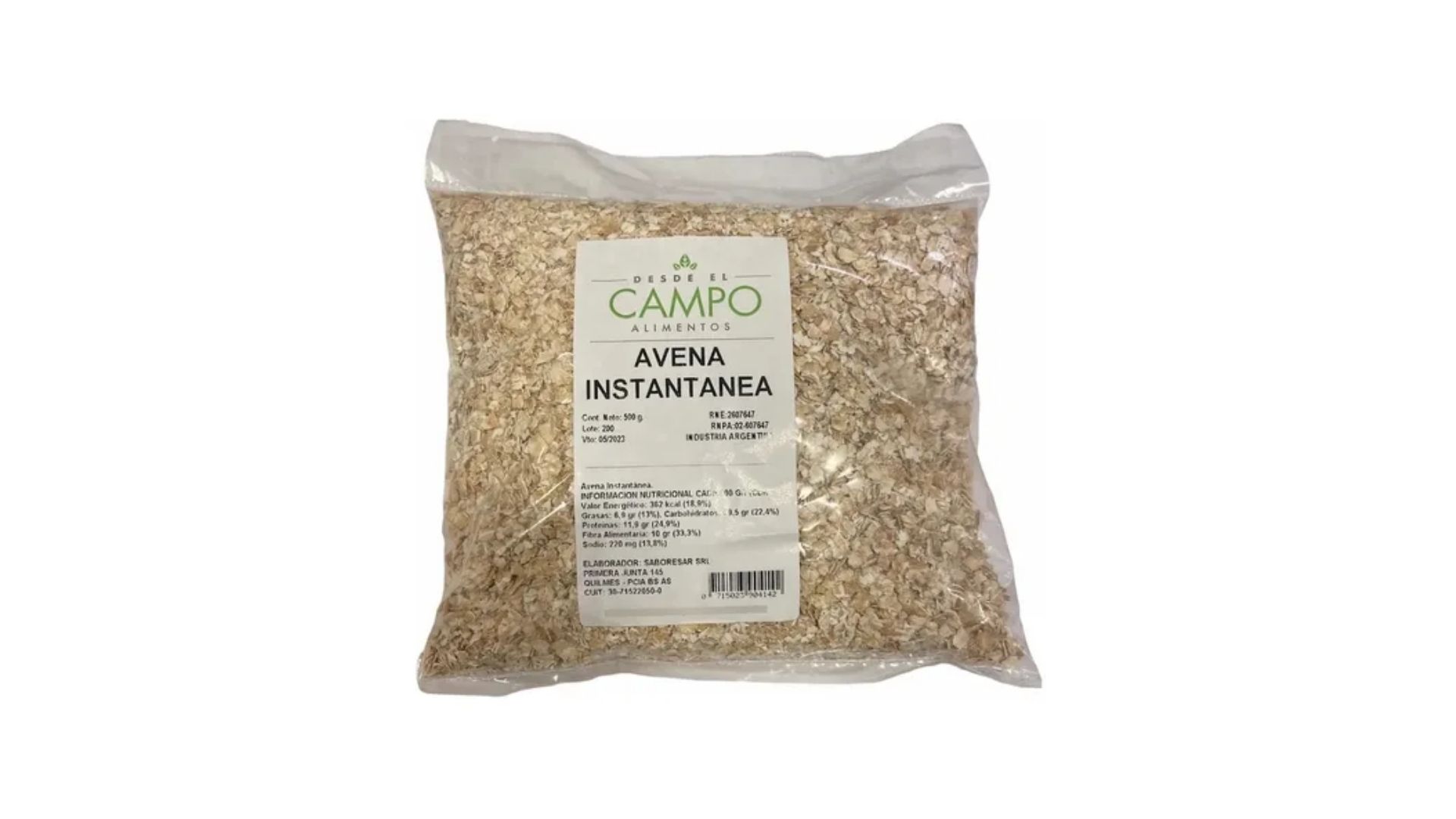 DEC AVENA INSTANTANEA 500 GRS